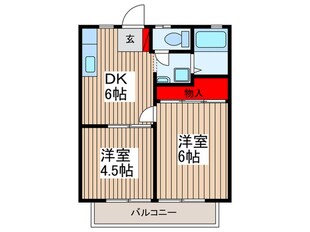 物件間取画像